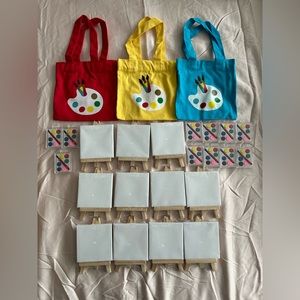 Kids Painting Party Favors